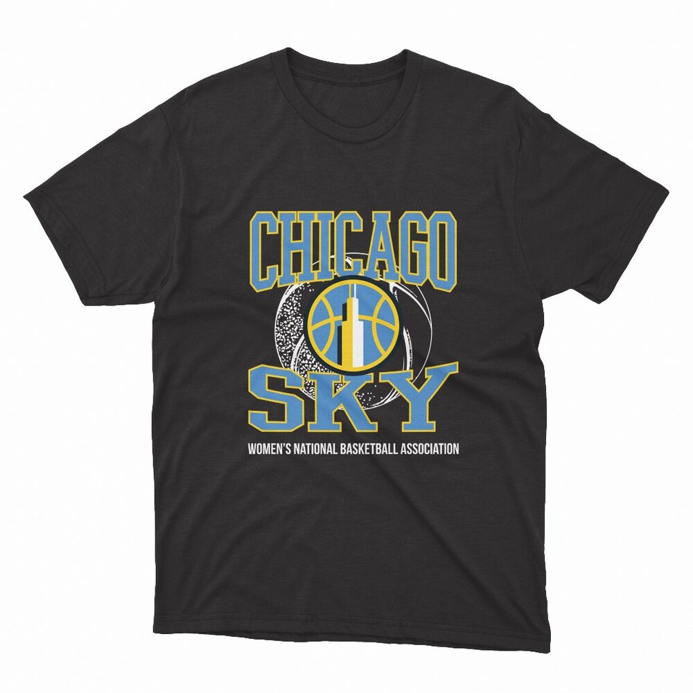 WNBA Chicago Sky Home Court Game Day Pullover Black T-Shirt